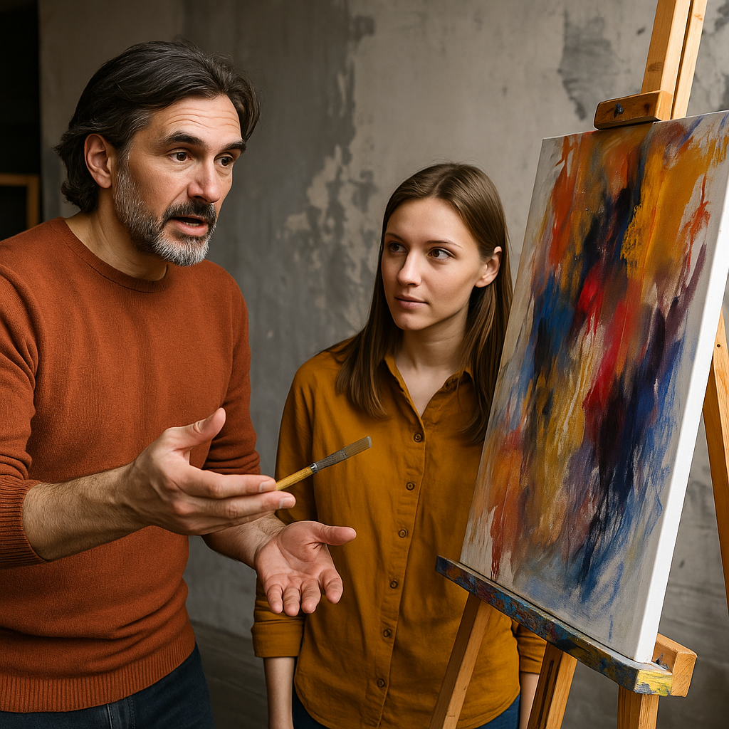 Leia mais sobre o artigo 🎨 Ensinar arte com propósito: a arte de ensinar e aprender na vida artística