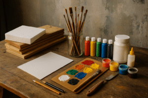 Leia mais sobre o artigo Como escolher materiais de arte para iniciantes sem gastar demais (e manter a qualidade)