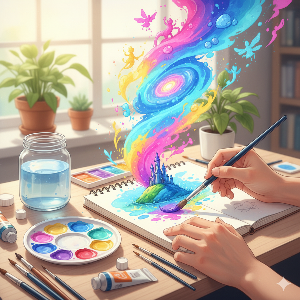 Aquarela para iniciantes